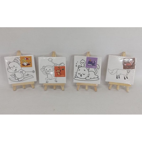 ATRIL CON MINI BASTIDOR 10X10