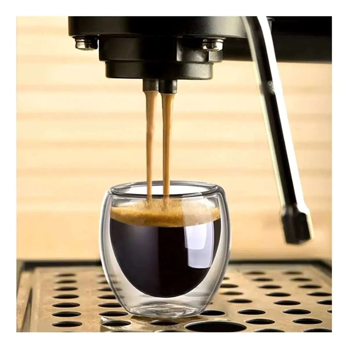VASO VIDRIO DOBLE 250ML
